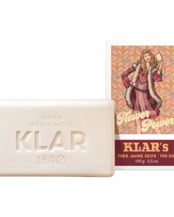 Klar Seifen Sæbe  70 Apos Er Retro  Flower Power  100 Gr