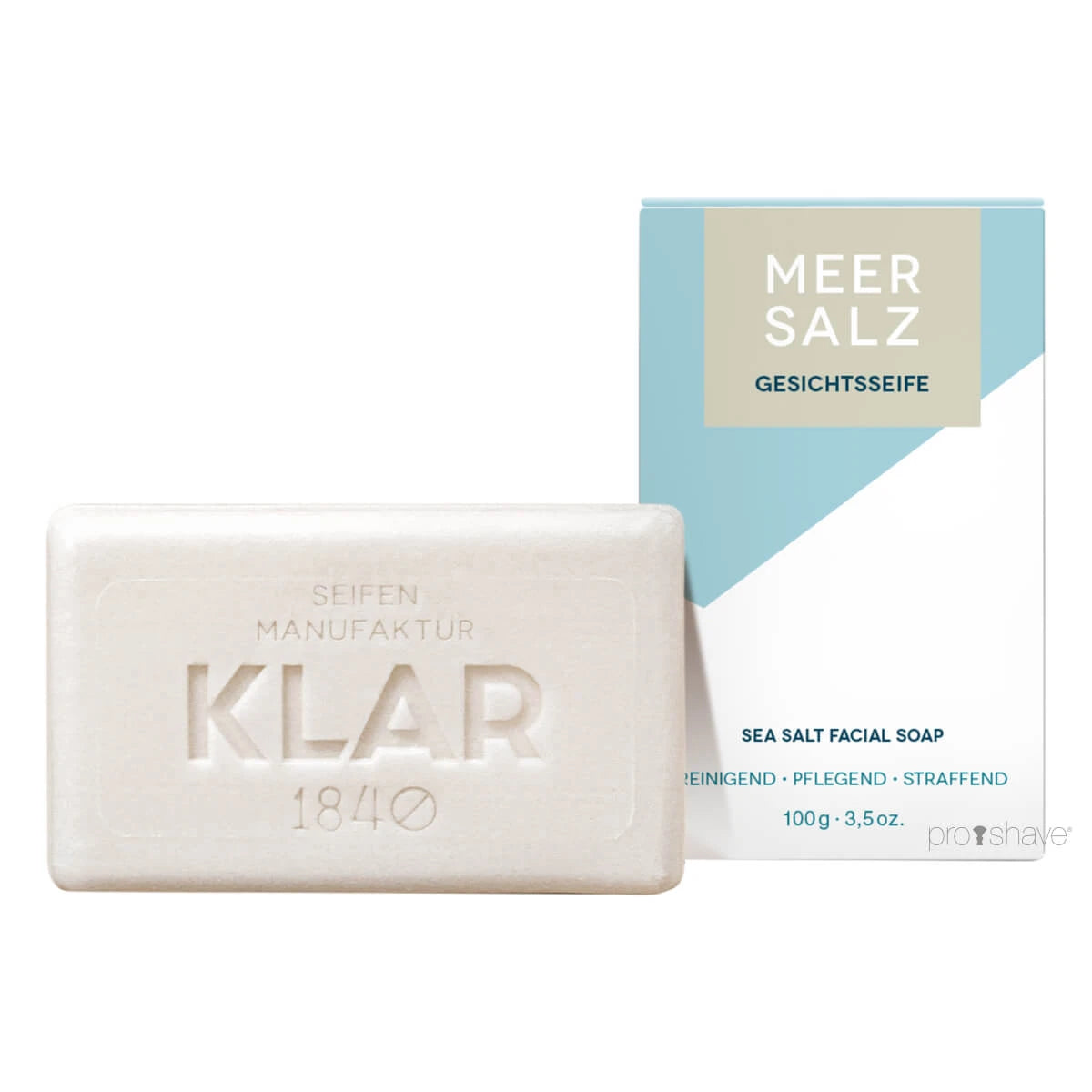 Klar Seifen Sæbe Havsalt 100 Gr