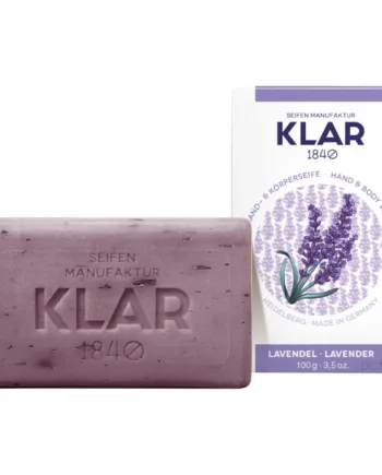 Klar Seifen Sæbe  Lavendel  100 Gr