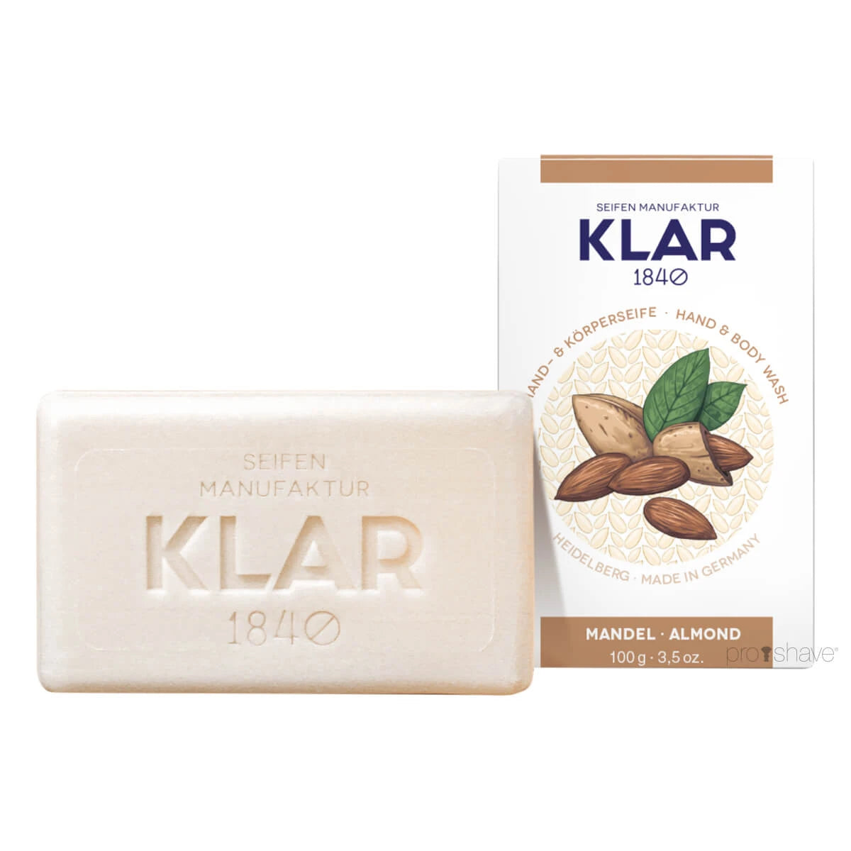 Klar Seifen Sæbe Mandel 100 Gr