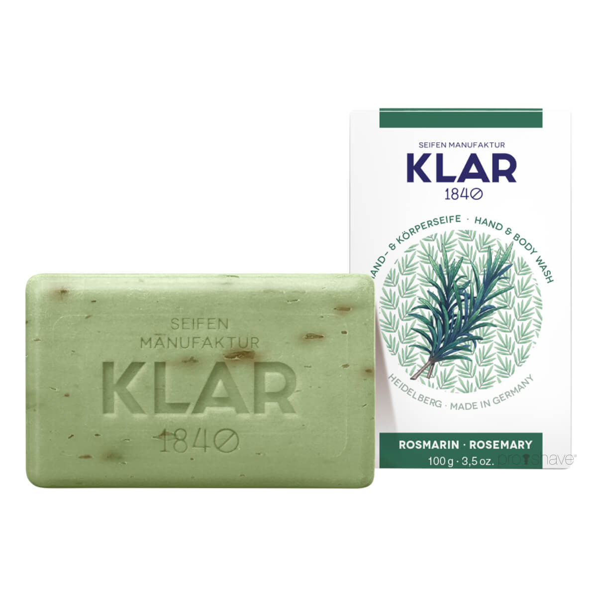 Klar Seifen Sæbe Rosmarin 100 Gr