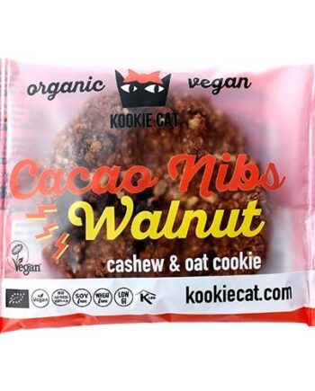 Kookie Cat Cacao Nibs Walnut økologisk 50 Gram