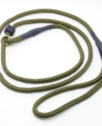 Kort Olivengrøn Hundesnor Retrieverline   Mm   110 Cm