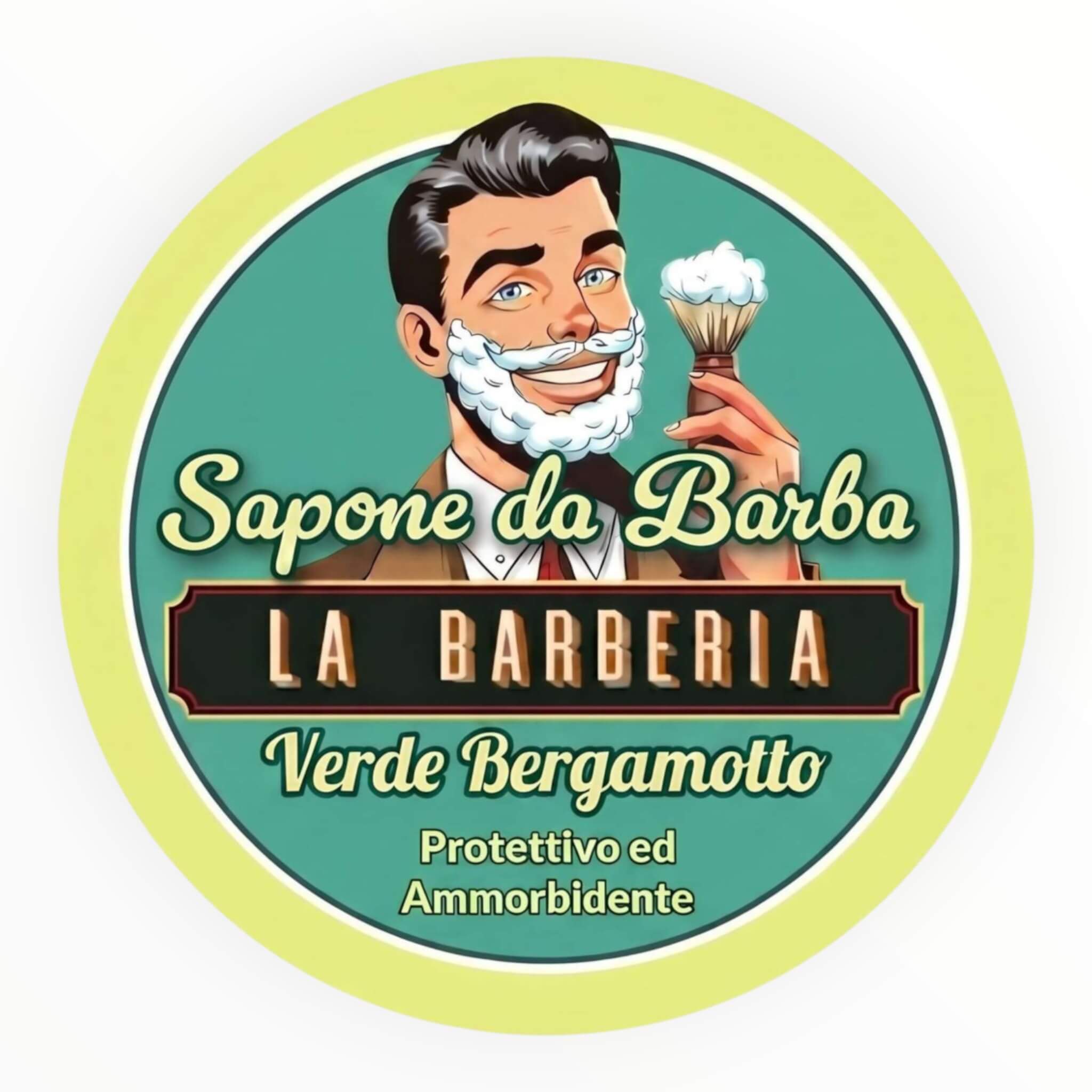 La Barberia Barbersæbe  Verde Bergamotto  150