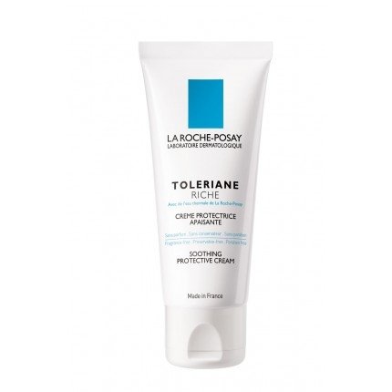 La Roche-posay Toleriane Riche Beroligende Creme Til Tør Hud Tube 40 Ml