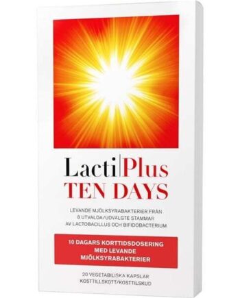 Lactiplus Ten Days 20 Kapsler