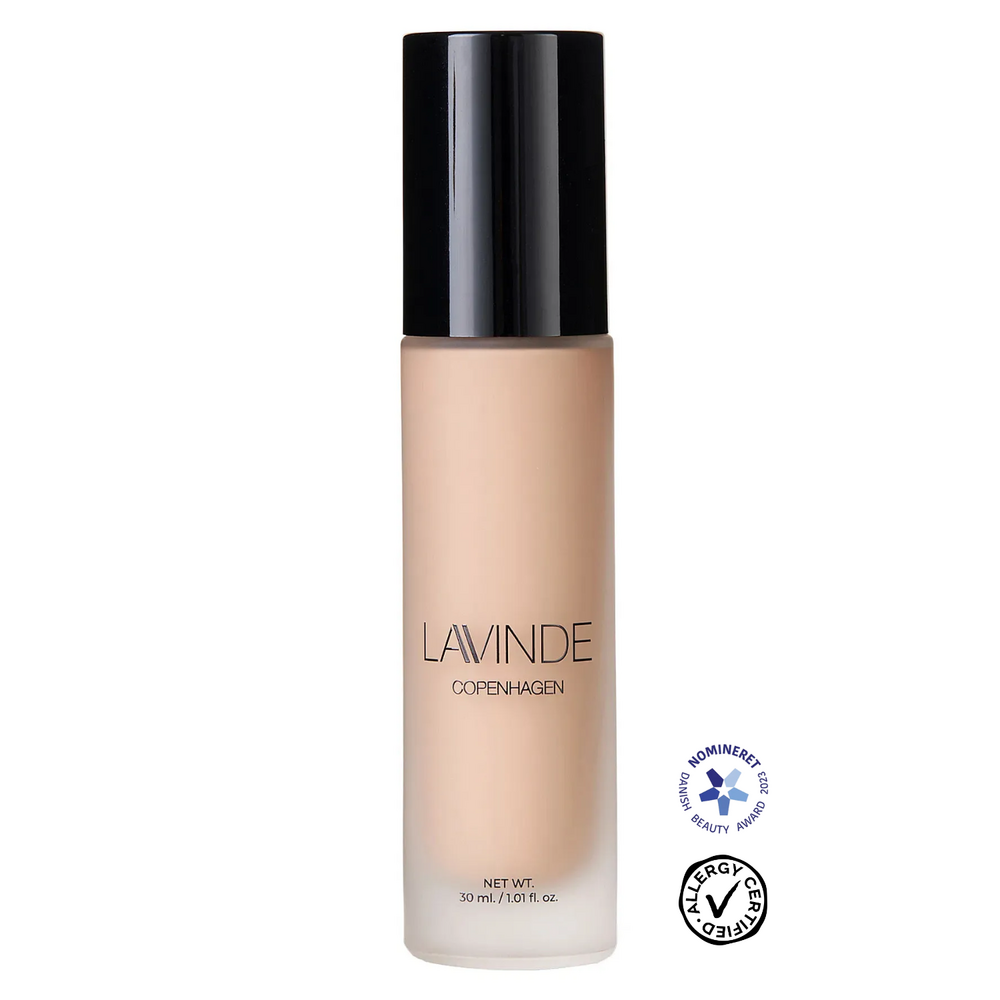 Lavinde Natural Glow Liquid Foundation Cool Ivory 201  30ml