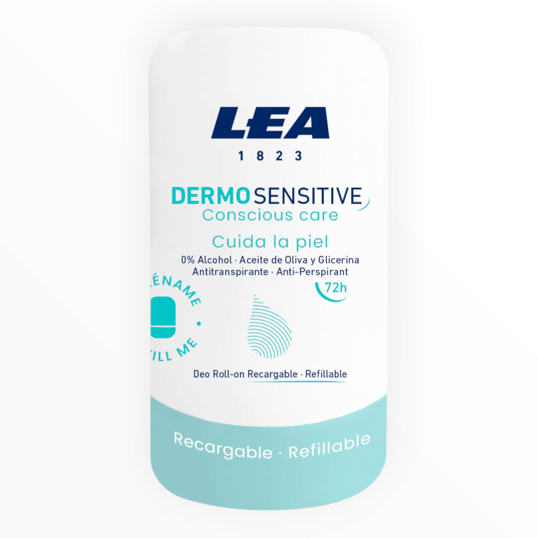 Lea Classic Genopfyldelig Roll-on Deodorant  Dermo Sensitive  50 Ml