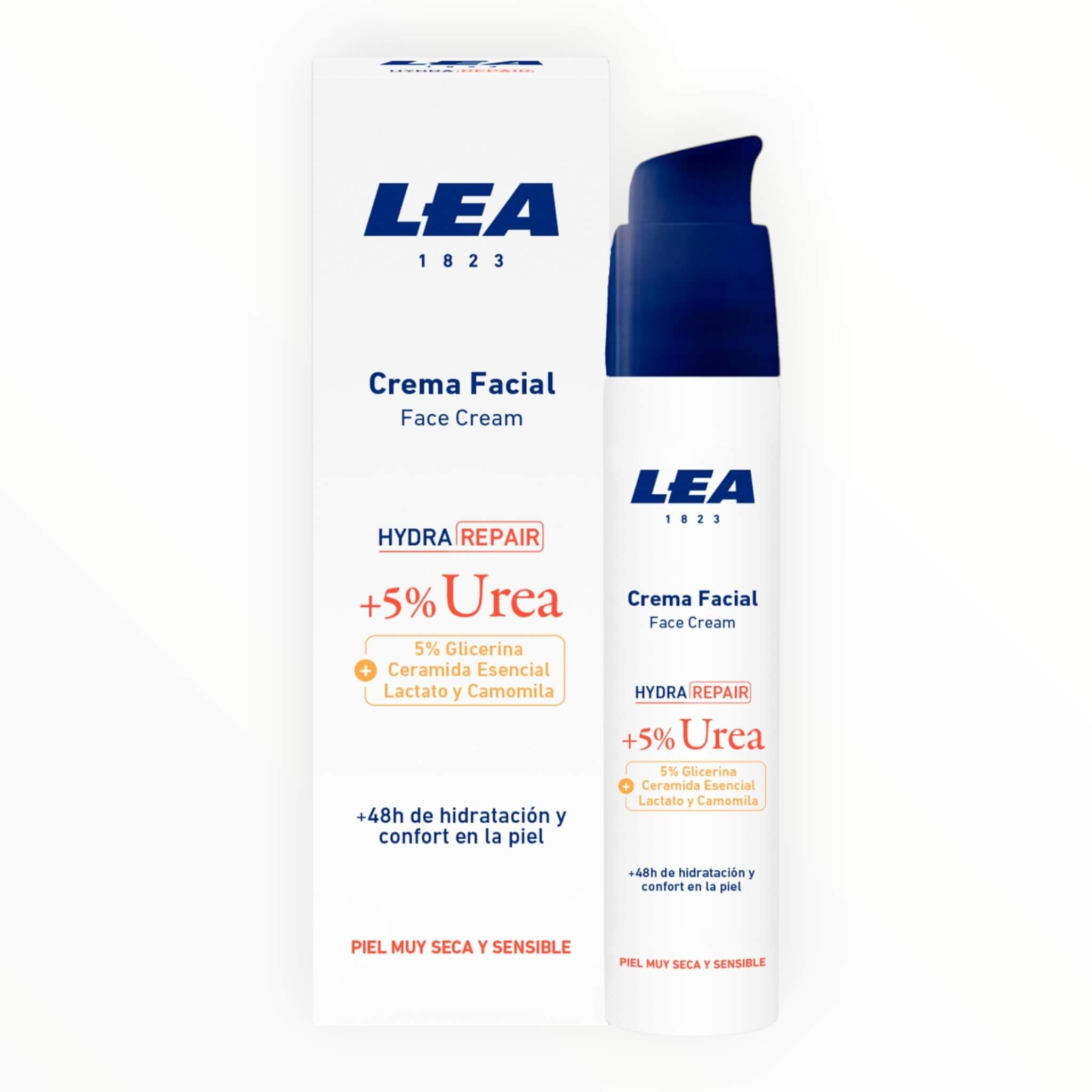 Lea Classic Hydra Repair Face Cream Urea 50 Ml