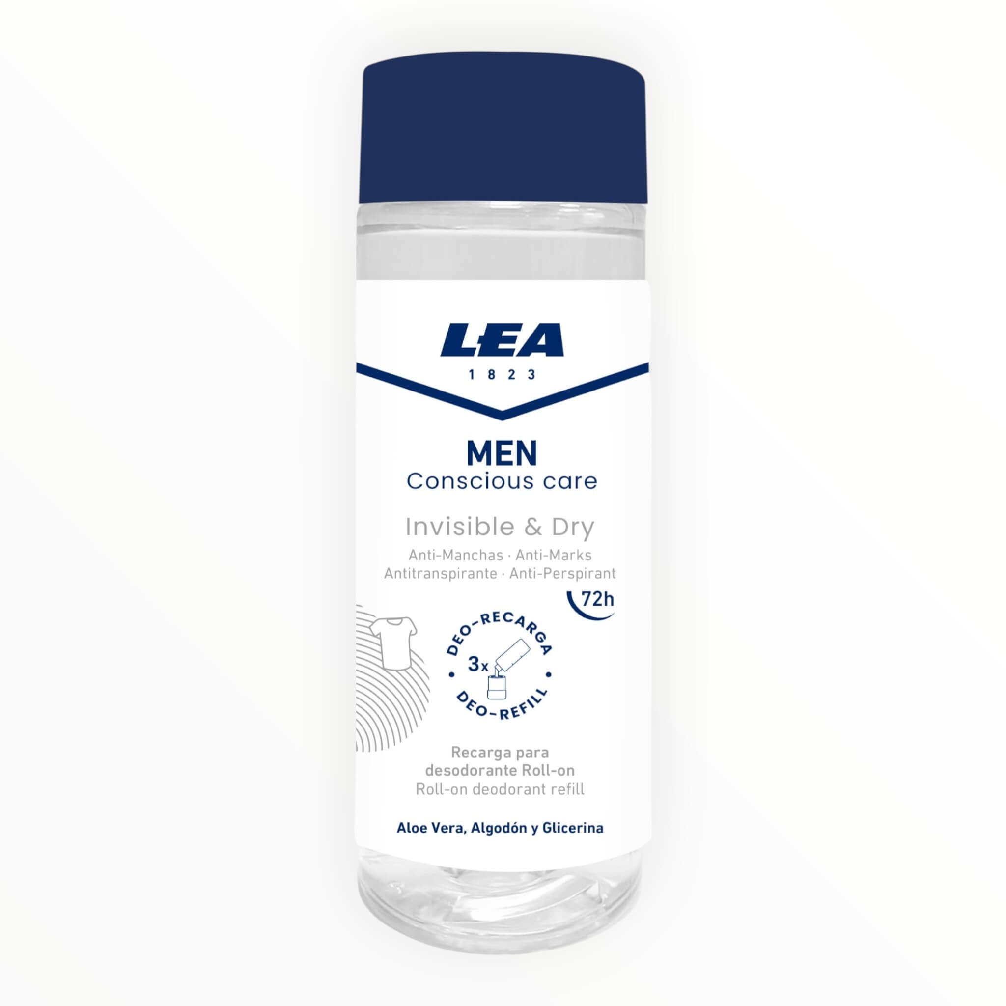 Lea Classic Refill Til Roll-on Deodorant  Invisible   Dry  Men  150 Ml