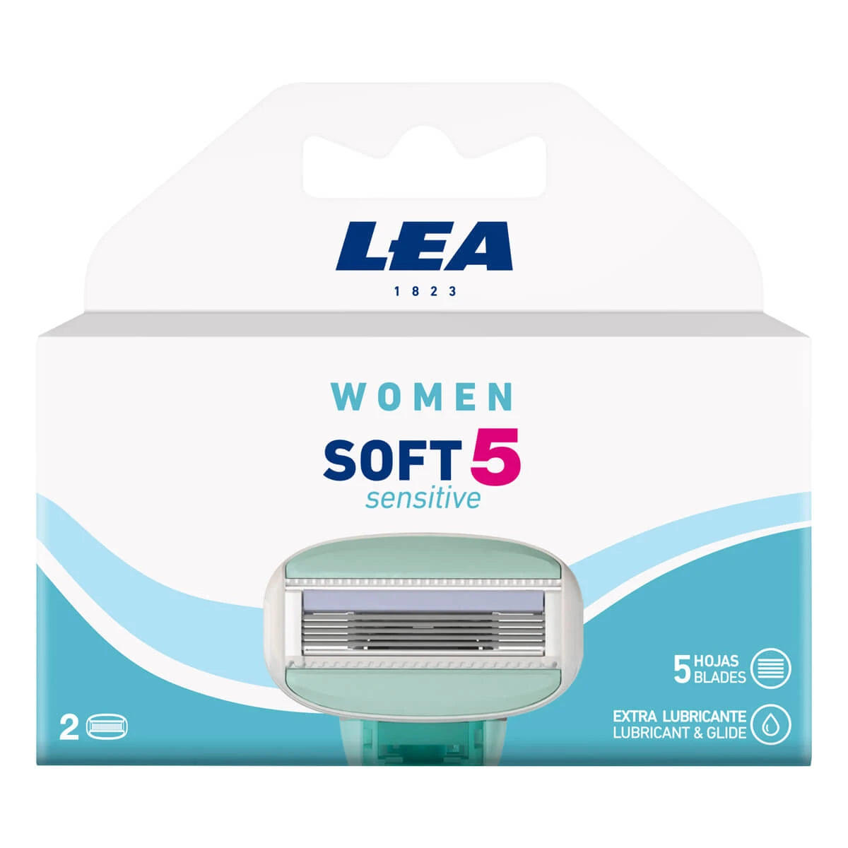 Lea Classic Soft Sensitive Pakke Med Ekstra Barberblade Klinger Women