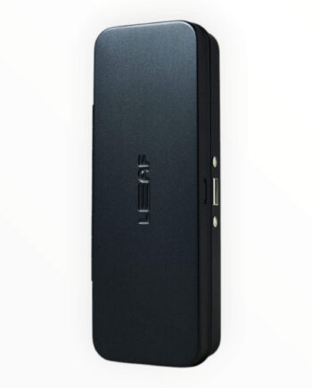 Leaf Shave Travel Case  Leaf Two  Black