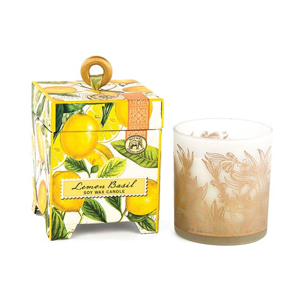 Lemon Basil Soy Wax Candle 184