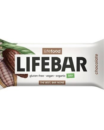 Lifebar Chocolate Raw økologisk 40 Gram