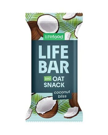 Lifebar Havre Snack Coconut Bliss økologisk 40 Gram
