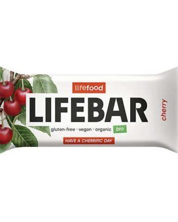 Lifebar Kirsebær Raw økologisk 40 Gram