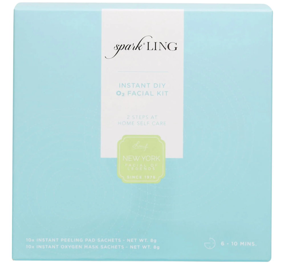 Ling Sparkling Instant Diy O2 Facial Kit