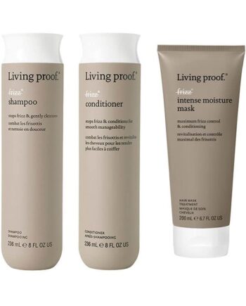 Living Proof Frizz Shampoo 236ml   Frizz Conditioner 236ml   Frizz Moisture Mask 200ml