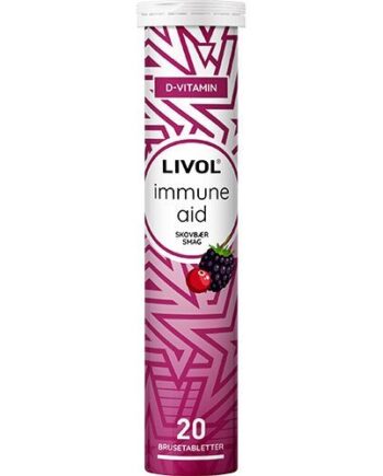 Livol Immune Aid  Skovbær Smag 20 Tabletter