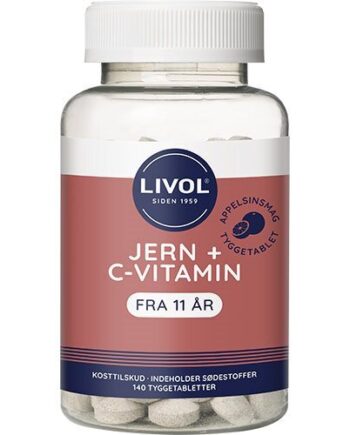 Livol Jern    -vitamin 140 Tabletter