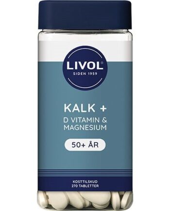 Livol Kalk     Vitamin   Magnesium 270 Tabletter