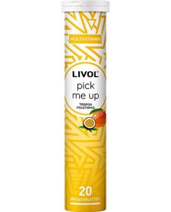 Livol Pick Me Up  Tropisk Smag 20 Tabletter