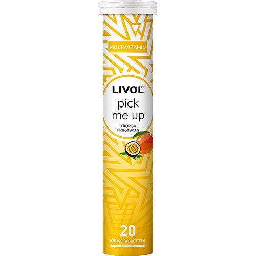 Livol Pick Me Up  Tropisk Smag 20 Tabletter