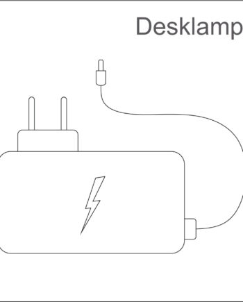 Lysterapilampe Adaptor Til Lumie Desklamp   Hvid Model Dansk Lysterapi