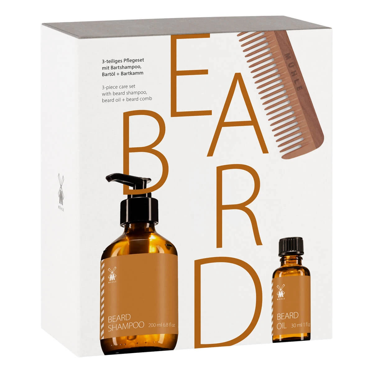 Mühle Shaving Gaveæske Med Skægpleje Dele