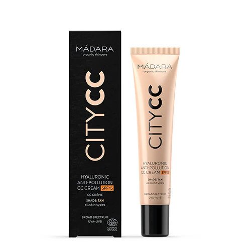 Madara City Cc Hyaluronic Antipollution Cream Spf15 Tan 40 Ml