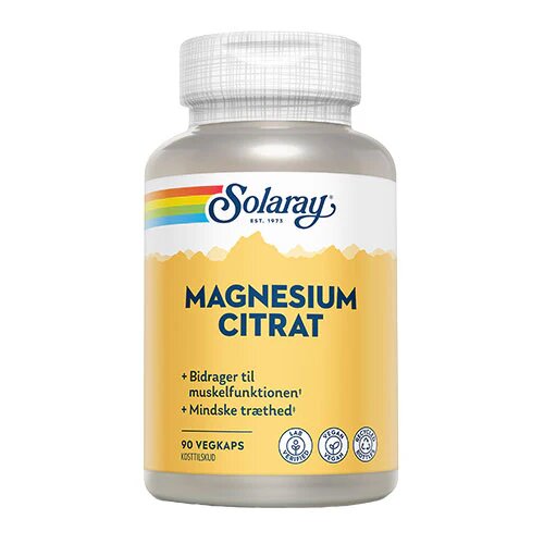 Magnesium Citrat 90 Kapsler
