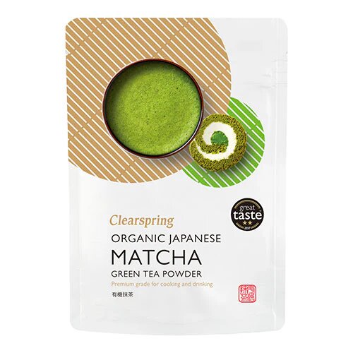 Matcha Grøn Te Pulver økologisk 100 Gram