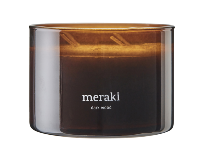 Meraki Duftlys  Dark Wood    5cm   10cm