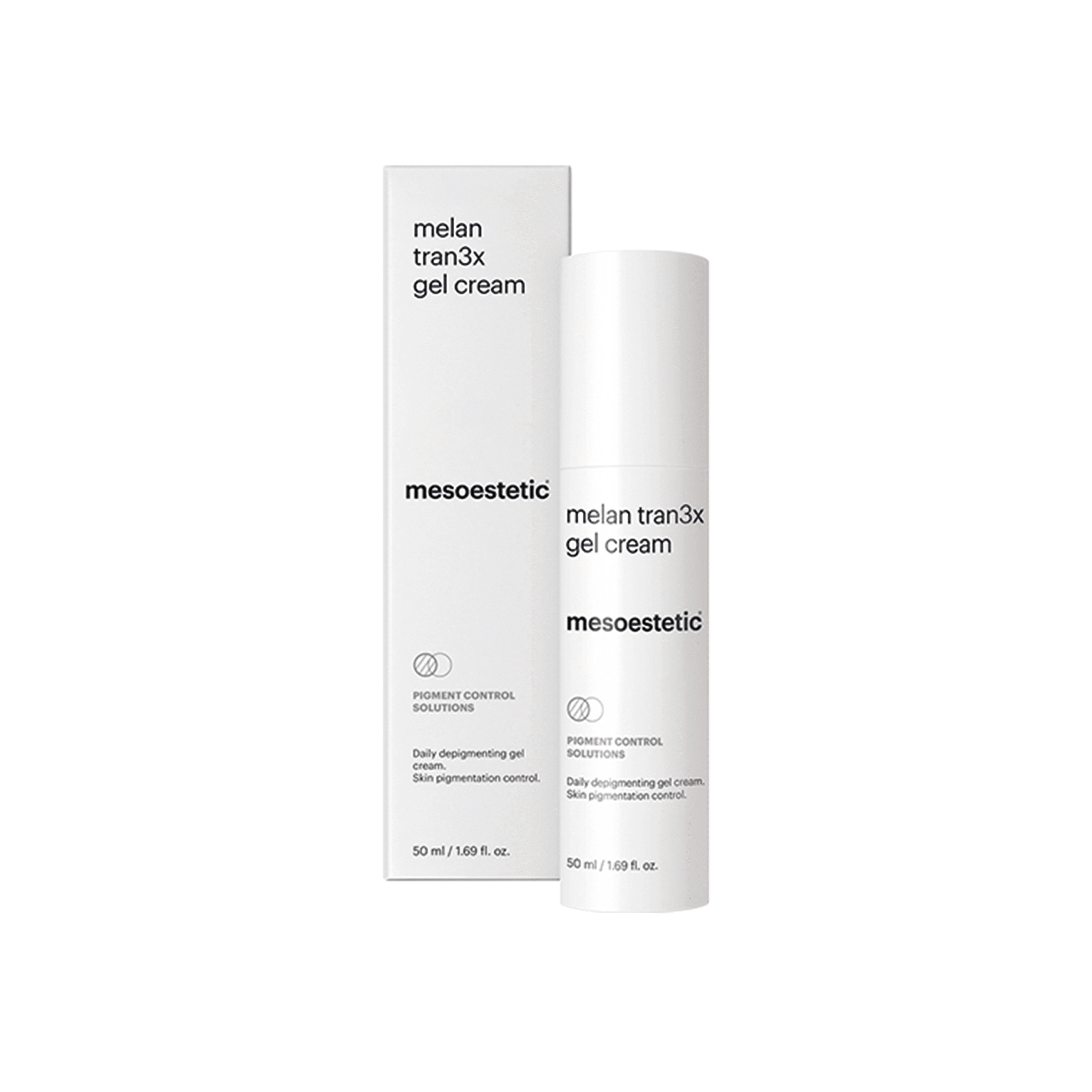 Mesoestetic Melan Tran3x Gel Cream Depigmenterende Creme Mod Pigmentforandringer Og Pigmentpletter 50 Ml Effektiv Behandling Mod Pigmentfejl