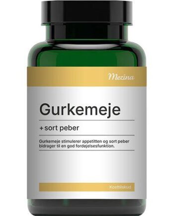 Mezina Gurkemeje   Sort Peber 120 Kapsler