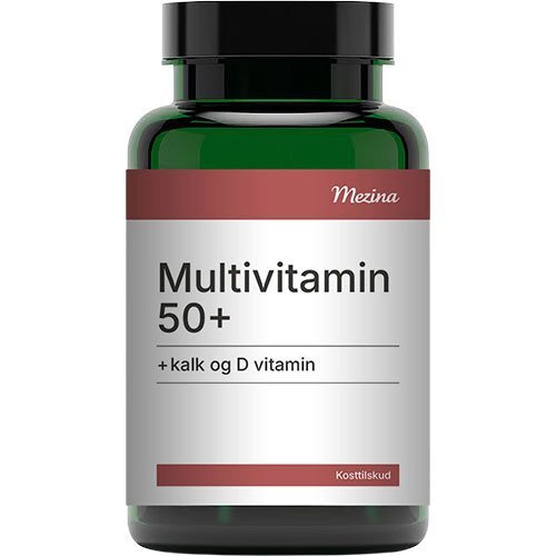 Mezina Multi 50 Kalk Og Vitamin 180 Tabletter