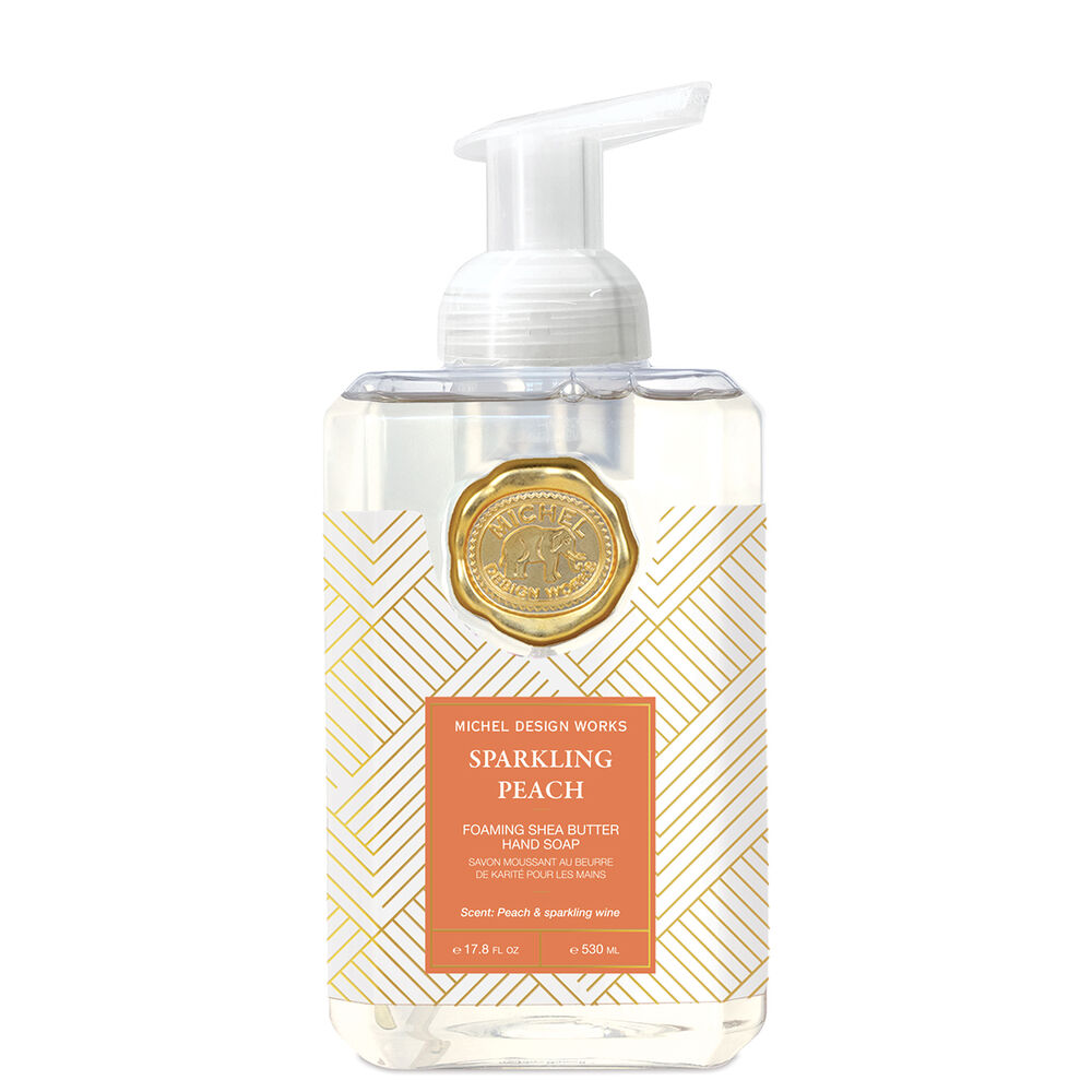 Michel Design Skumhåndsæbe Sparkling Peach 530ml