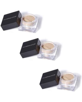 Mineralogie Mineral Foundation Soft Beige 9g X3