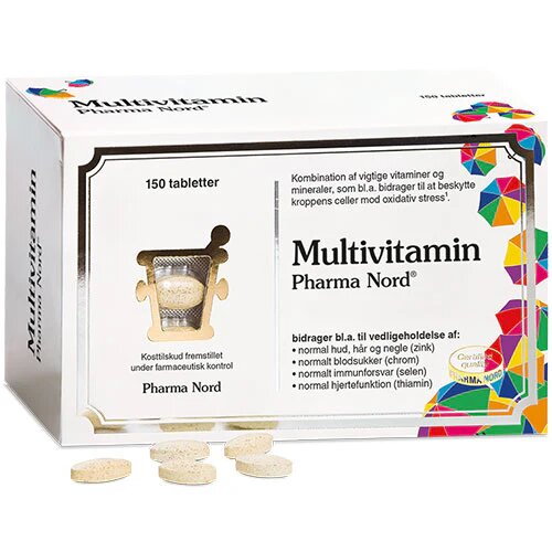 Multivitamin Pharma Nord 150 Tabletter