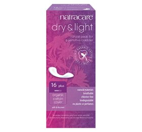Natracare Dry Light Plus Inkontinens 16 Stk
