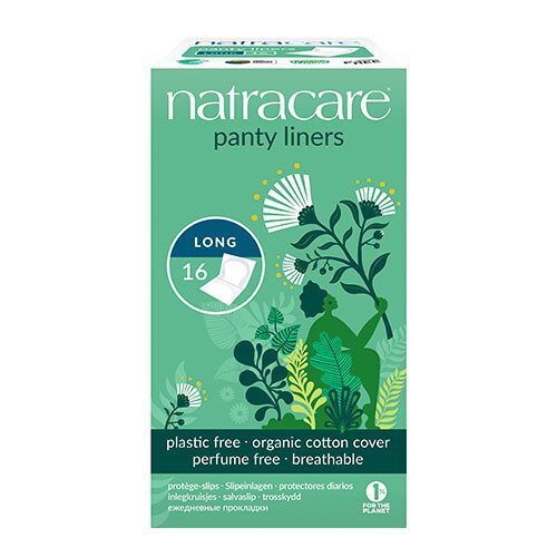 Natracare Trusseindlæg Long 16 Stk Panty Liner Pk
