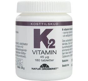 Natur-drogeriet K2-vitamin  Bull  180 Tab
