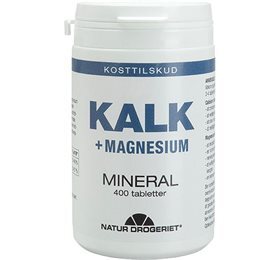 Natur Drogeriet Kalk   Magnesium  400tab