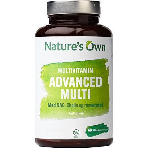 Natures Own Multivitamin Advanced Multi  60kap