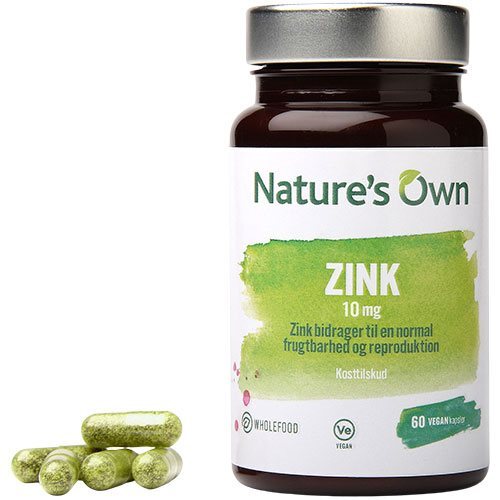 Natures Own Zink  60kap