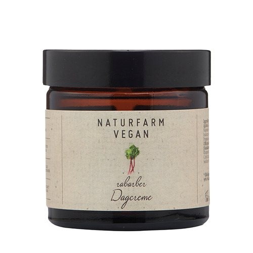 Naturfarm Vegan Dagcreme Rabarber 60 Ml