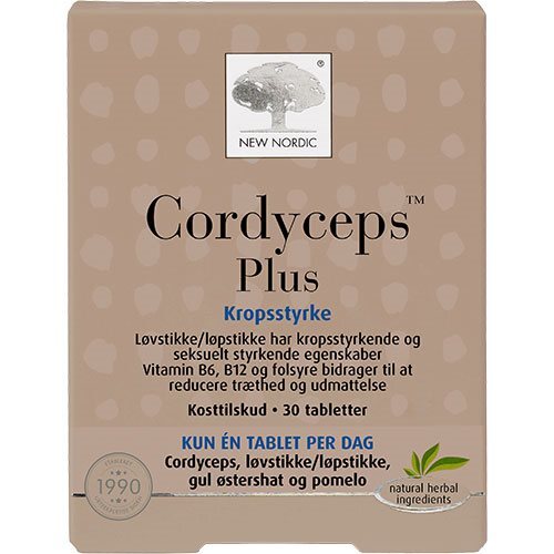New Nordic Cordyceps Plus 30tab