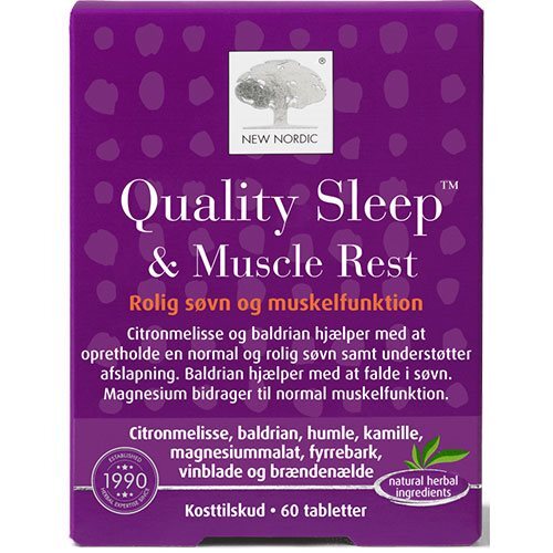 New Nordic Quality Sleep Muscle Rest 60tab