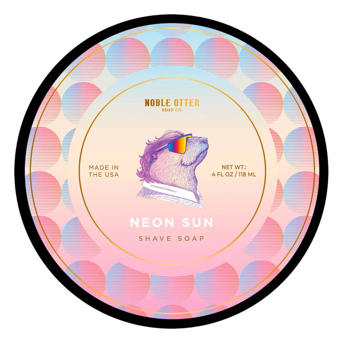 Noble Otter Barbersæbe Neon Sun 118 Ml