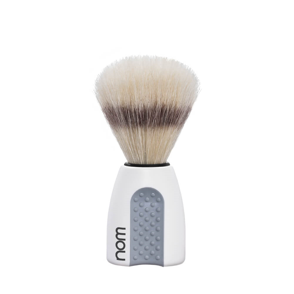 Nom Shaving Barberkost Erik Natural Bristle White